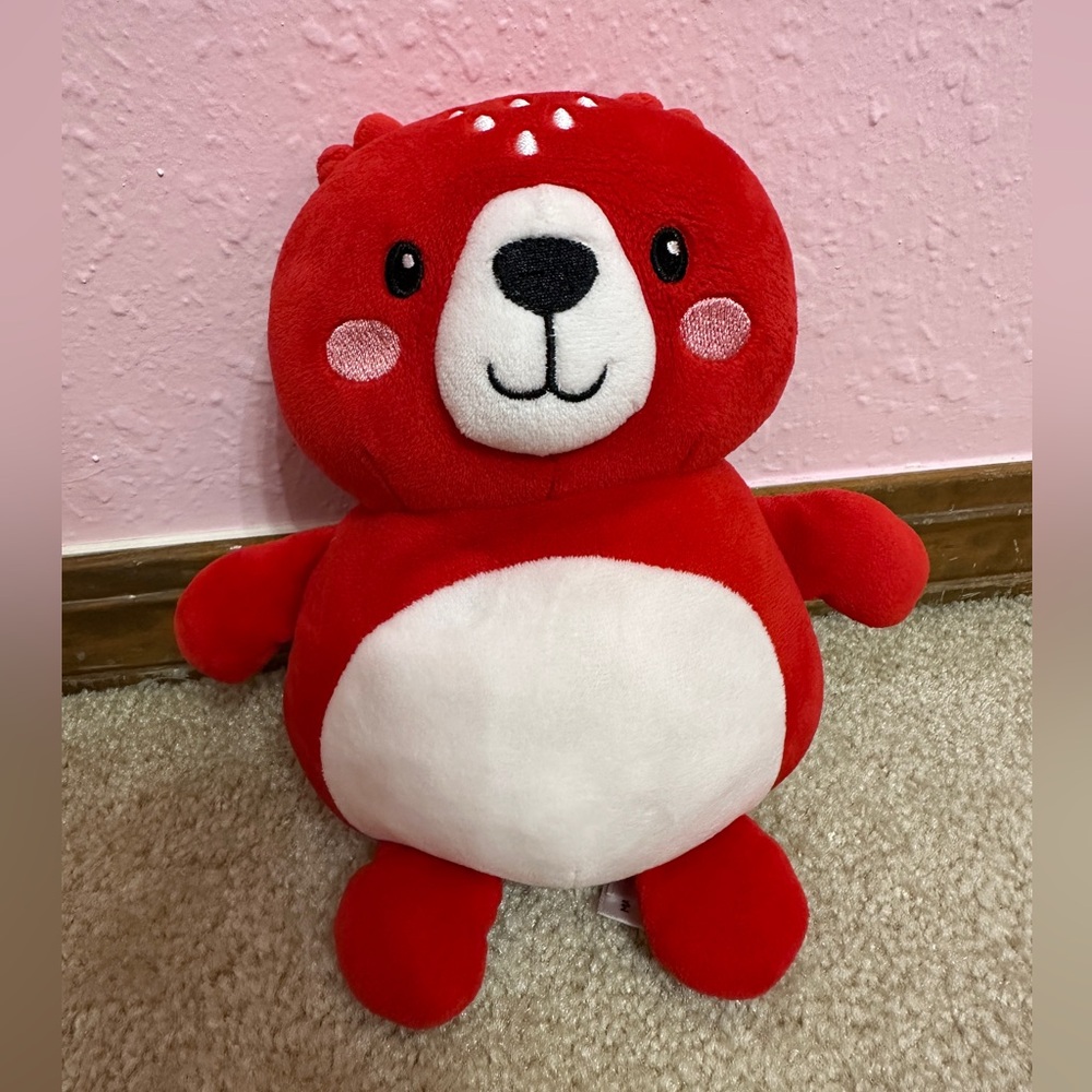 Animal Adventure Red Bear 8" Plush Stuffed Animal 2020 Squish